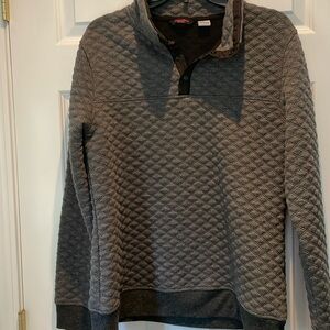Canyon Creek Women's Gray 1/4 snap pullover size Large